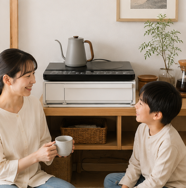 卓上IHクッキングヒーター用ラック